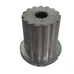 BUJE PLATO LG PESADO GRIS GRANDE EN ZAMAK