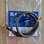 MANGUERA ENTRADA  1.50 MTS NEGRA PREMIUM AGUA CALIENTE Y FRIA